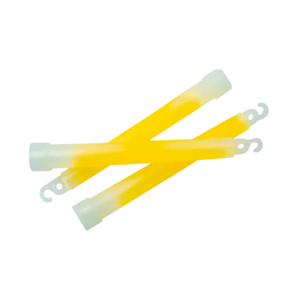 The White Glowstick, 15 cm long and 1.5-1.9 cm thick, delivers dependable illumination for 8-12 hours, with continued visibility up to 48 hours. Each glowstick is individually packaged in a foil bag to ensure maximum freshness and performance.