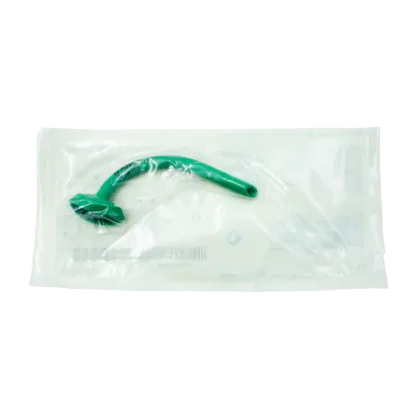 The NPA RÜSCH s. 24F/8.0mm is designed for use in semi-conscious or unconscious patients with an intact gag reflex. It offers secure placement during transport and is better tolerated than an oropharyngeal airway.