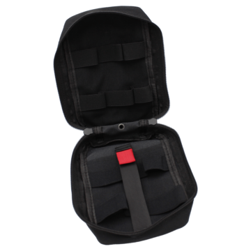 The NORSE RESCUE® Valkyrie Responder Pouch is engineered for rapid access to essential gear, featuring elastic storage loops for secure item organization and a PALS/MOLLE-style attachment system for versatile gear integration. Stay organized and prepared, whether in the field or on the move. (Note: Bag only - Patches sold separately). - BA-100011