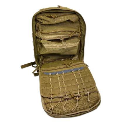 The NORSE RESCUE® Light Medic Bag is an essential backpack for medical professionals, offering ample storage and organizational options for essential equipment. Designed for comfort and efficiency, it features adjustable shoulder straps for weight distribution and a Velcro area for personalization with a bag patch (patch sold separately).