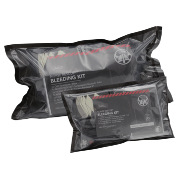 The NORSE RESCUE® Bleeding Kit Small is an essential, compact assembly designed to provide critical support in stopping severe bleedings. This kit, customizable for specific needs, includes expert-selected essentials like NORSE RESCUE® Compressed Gauze and Trauma Bandage, ensuring readiness in emergencies with a focus on efficiency and portability. - BA-NORSE-S