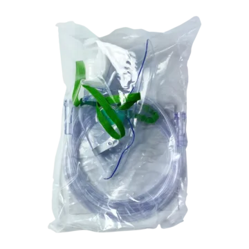 The NORSE RESCUE® Non-Rebreathing Mask is an essential emergency medical tool designed to deliver high concentrations of oxygen to patients, preventing hypoxia and supporting optimal care. Featuring a reservoir bag, this mask ensures a consistent and robust oxygen supply, crucial for maintaining adequate blood oxygen levels in critical situations.