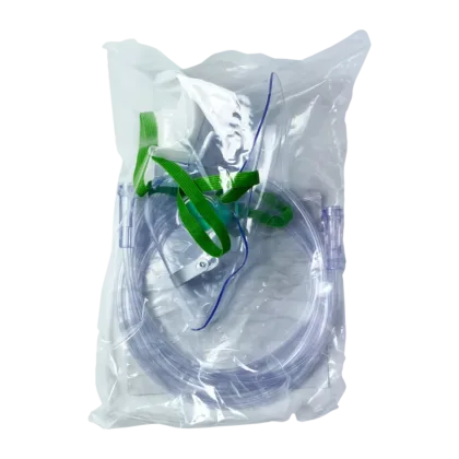 The NORSE RESCUE® Non-Rebreathing Mask is an essential emergency medical tool designed to deliver high concentrations of oxygen to patients, preventing hypoxia and supporting optimal care. Featuring a reservoir bag, this mask ensures a consistent and robust oxygen supply, crucial for maintaining adequate blood oxygen levels in critical situations.