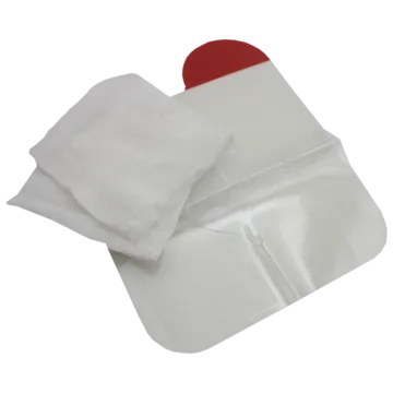 The NORSE RESCUE® Chest Seal Vented is a critical medical dressing for open chest wounds, designed to prevent tension pneumothorax by maintaining a secure seal under extreme conditions. Its four-vented design allows air to escape while preventing air inflow, ensuring optimal patient care in traumatic situations.