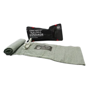 The NORSE RESCUE® Trauma Bandage 6" is an advanced, multifunctional solution for hemorrhage control. This type of bandage is trusted for over two decades, and is specifically crafted for larger wounds, ensuring immediate and effective hemorrhage control across various environments including field, urban, and home settings.