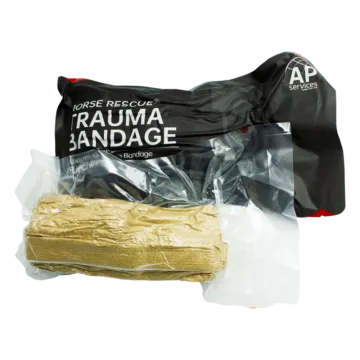 The NORSE RESCUE® Trauma Bandage 8" Abdominal is engineered for severe injuries such as abdominal eviscerations, traumatic amputations, and large wounds. Featuring an 8” elastic wrap and a large 12” by 12” sterile pad, it offers superior coverage and support. The integrated quick grip roll control ensures efficient application, complemented by an occlusive layer for enhanced abdominal wound care.