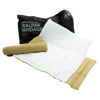 The NORSE RESCUE® Trauma Bandage 8" Abdominal is engineered for severe injuries such as abdominal eviscerations, traumatic amputations, and large wounds. Featuring an 8” elastic wrap and a large 12” by 12” sterile pad, it offers superior coverage and support. The integrated quick grip roll control ensures efficient application, complemented by an occlusive layer for enhanced abdominal wound care.