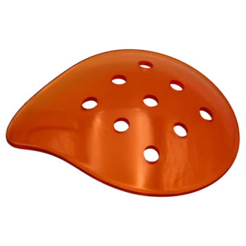 The NORSE RESCUE® Eye Shield is a high-strength, shatterproof Polycarbonate shield designed to protect traumatic eye injuries. Adhering to military pre-hospital guidelines, it features a convex shape to prevent external pressure from worsening the injury and includes ventilation holes. Its universal design fits either eye, ensuring immediate and effective protection. - CL-9