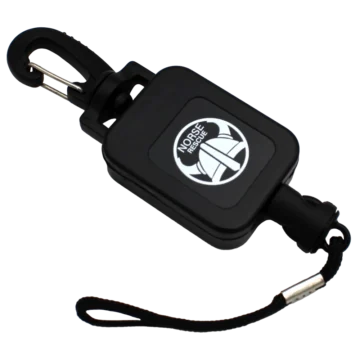 The NORSE RESCUE® Scissor Retractor RT2 is a highly durable tool designed for professionals, featuring a 27kg break strength with a stainless steel cable encased in Nylon for optimal strength and flexibility. This saltwater-proof retractor is equipped with a quick connect system for easy attachment, making it ideal for rescue operations and maritime use. - EE-00011