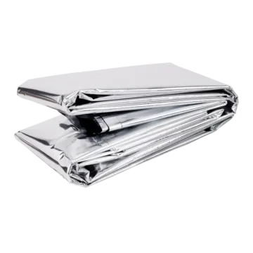 The NORSE RESCUE® Emergency Blanket is a crucial survival tool, designed to offer compact emergency protection in all weather conditions by retaining 90% of body heat. Made from high-quality materials comparable to more expensive foil blankets, it is waterproof, windproof, and incredibly lightweight, ensuring easy storage and reliability. The blanket features a 12 miu silver/silver construction, optimizing thermal efficiency and durability.