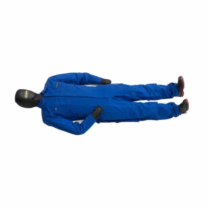 The 50 kg Rescue Manikin from SRP Svenska Räddningsprodukter AB is designed for realistic training operations, prioritizing lifelike function and weight. Suitable for various emergency and rescue scenarios.