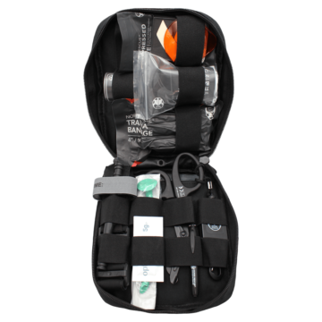 The NORSE RESCUE® IFAK Kit is a comprehensive, customizable emergency medical kit designed to meet the diverse needs of first responders and individuals in various scenarios. Packed in a NORSE RESCUE® IFAK, BLK bag, this kit includes essential medical supplies like trauma bandages, chest seals, nasal airways, and more, ensuring preparedness for a wide range of medical emergencies. The kit's content can be adjusted to fit specific needs and demands, making it an essential asset for anyone committed to safety and emergency response. - IF-NORSE-IFAK
