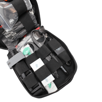The NORSE RESCUE® IFAK Kit is a comprehensive, customizable emergency medical kit designed to meet the diverse needs of first responders and individuals in various scenarios. Packed in a NORSE RESCUE® IFAK, BLK bag, this kit includes essential medical supplies like trauma bandages, chest seals, nasal airways, and more, ensuring preparedness for a wide range of medical emergencies. The kit's content can be adjusted to fit specific needs and demands, making it an essential asset for anyone committed to safety and emergency response. - IF-NORSE-IFAK