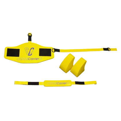 The CombiCarrierII Head Immobilizer (Yellow) is designed for seamless use with the CombiCarrierII, ensuring minimal lateral movement and maximizing neck and ear access while maintaining stabilization. Constructed from easy-to-clean vinyl-dipped NBR.