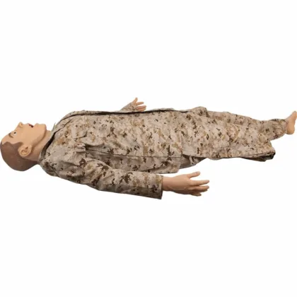 The TOMManikin® - BASIC by North American Rescue is a state-of-the-art tactical training simulator designed for realistic, comprehensive trauma care training, featuring rugged construction, interchangeable extremities, and advanced remote control capabilities.