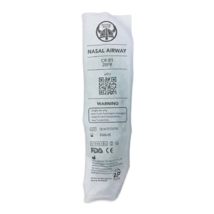 The NORSE RESCUE® Nasal Airway (NPA) size 28F is an essential emergency tool, designed for patient comfort and optimal airflow. Made from soft PVC, it minimizes discomfort and is engineered to maintain shape, preventing collapse and ensuring efficient oxygenation and ventilation in critical situations.