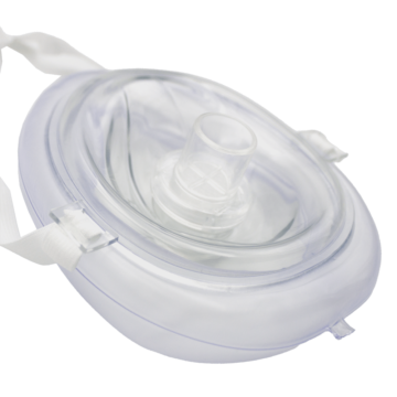 The NORSE RESCUE® Pocketmask is a durable and easy-to-use mask designed for effective mouth-to-mouth ventilation, ideal for providing emergency respiratory assistance to adults. - BR-0014