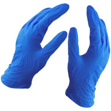 The NORSE RESCUE® Nitrile Gloves, available in various sizes and a distinctive bright blue color, offer robust hand protection for a range of tasks and procedures. Made from durable, puncture-resistant nitrile, these gloves are ideal for those with latex allergies, as they are latex and powder-free. Packaged conveniently in pairs within a small cardboard box, they are essential for medical, first aid, and personal protective scenarios, ensuring safety and hygiene.