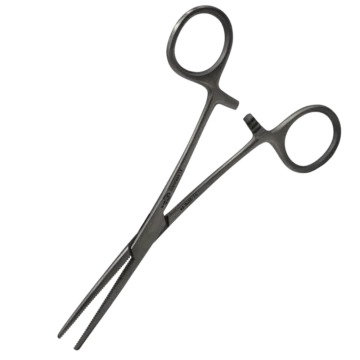 The Rochester Pean straight artery forceps (14 cm) are ideal for medical and nursing procedures requiring secure clamping and gripping. Constructed for precision and reliability, these forceps are sterilizable, including autoclaving, when cleaned thoroughly per standard instrument cleaning protocols. - AC-0018