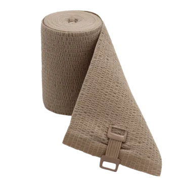 The Lastodur Strong compression bandage (7 m x 8 cm) is a high-quality, elastic bandage designed for strong and consistent compression. It is ideal for managing venous insufficiency, stabilizing musculoskeletal injuries, and providing firm support during sports activities. Made from durable, stretchable material, it retains elasticity even after multiple uses, ensuring reliable compression and patient comfort. Breathable and skin-friendly, it allows for extended wear without irritation. Washable and sterilizable, it offers a hygienic and dependable solution for medical and athletic applications. - CL-100170