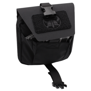 The NORSE RESCUE® Týr Bag in black is a durable and spacious personal medical bag designed for battlefield and emergency response use. Made from high-quality CORDURA® fabric with YKK zippers and a UTX safety buckle, it offers exceptional durability and secure storage. Featuring a tear-off panel for quick access, internal elastic webbing for organized storage, and ample space for essential trauma and emergency medical supplies, this bag ensures users are prepared for critical situations. - BA-100036