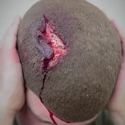 Open Wound - Scalp