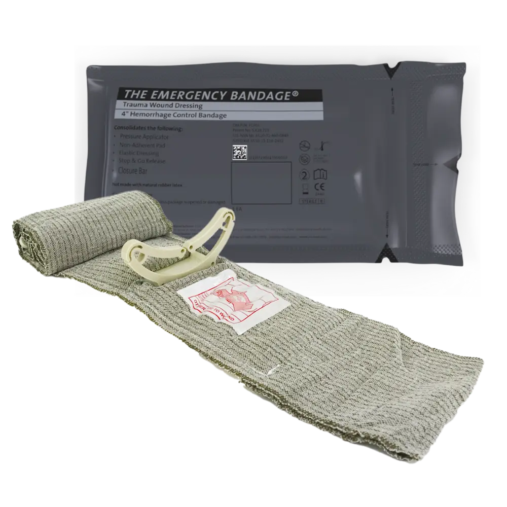 The Emergency Bandage 4" 1 The Emergency Bandage 4"