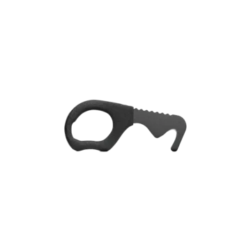 The Benchmade 7 Hook Personal Safety Cutter is a durable, precision-built cutting tool designed for rapid and controlled material cutting in emergency situations. Its ergonomic, glove-compatible handle and MOLLE® compatibility support reliable performance and easy access when needed. - EE-00229