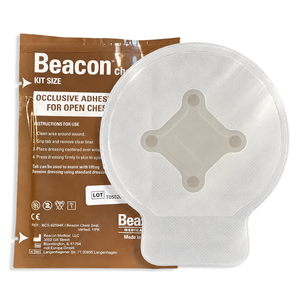 BEACON Vented Chest Seal 6″