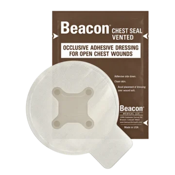 BEACON Vented Chest Seal 6'' Round